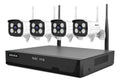KIT NVR 4 CÁMARAS INALÁMBRICAS (WIFI) + DISCO DURO 500GB
