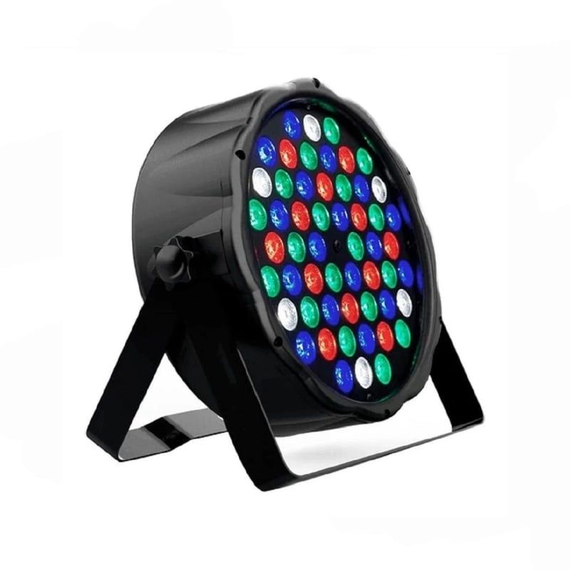 LUZ PROTÓN 54 LUCES LED RGB DMX P-54B