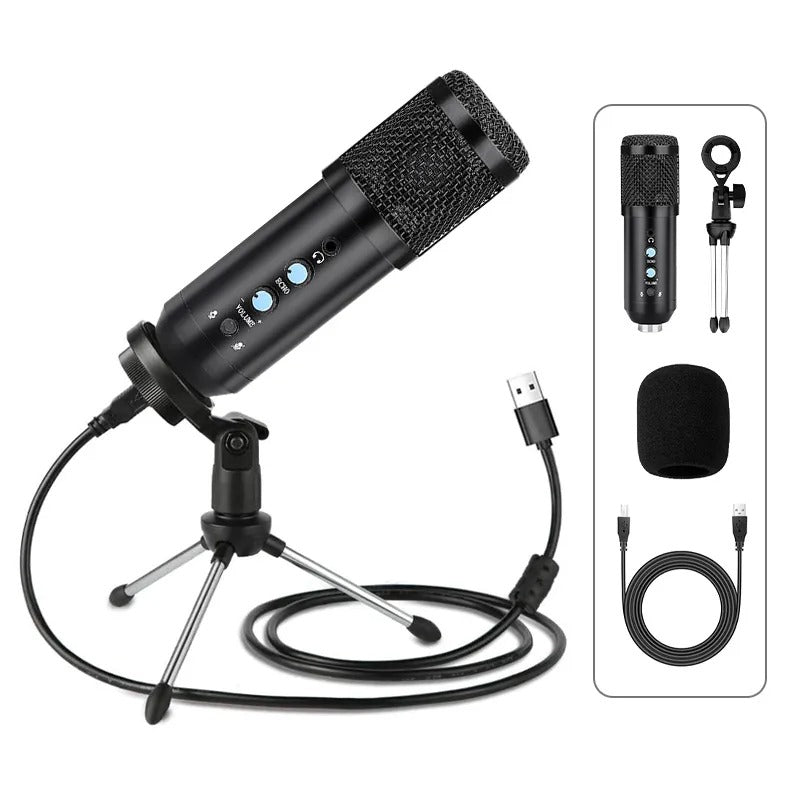 MICRÓFONO CON CABLE USB BM-858BP