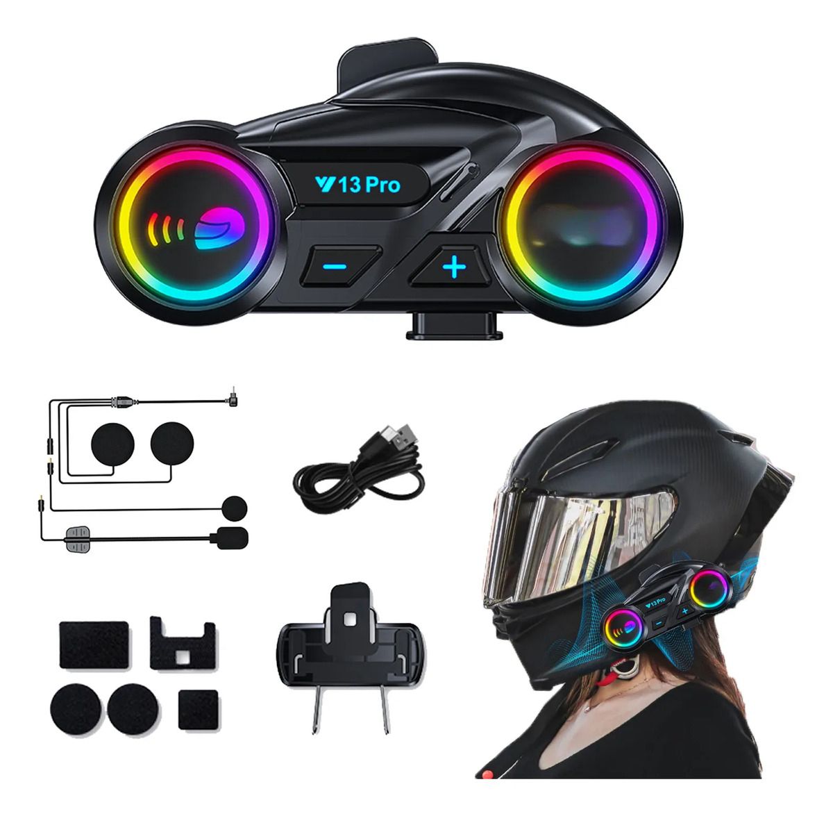 INTERCOMUNICADOR PARA CASCO MT-Y13 PRO