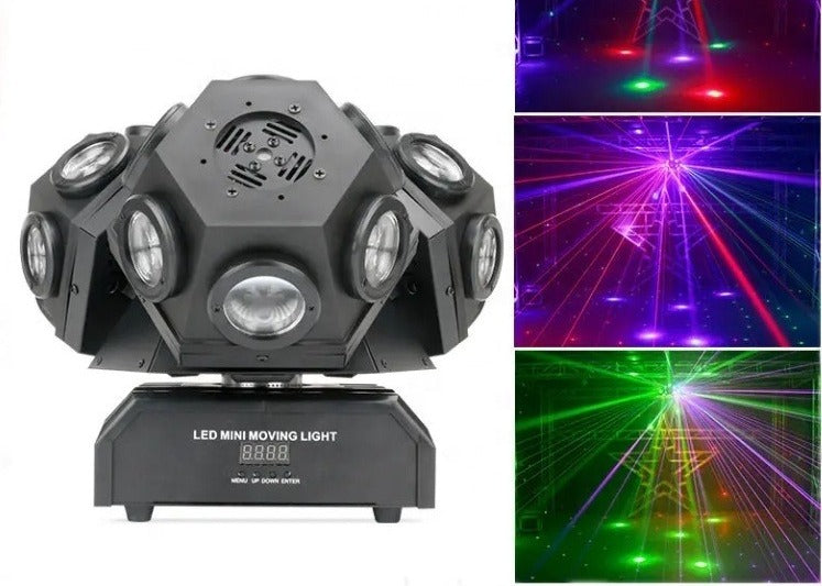 CABEZA MÓVIL 3 CABEZAS 180W RGB RSDS-067
