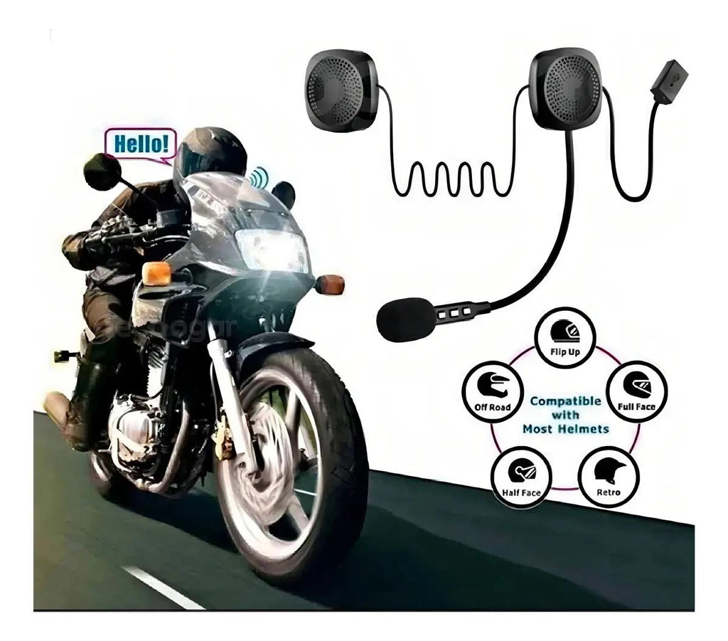 AURICULARES BLUETOOTH PARA CASCO