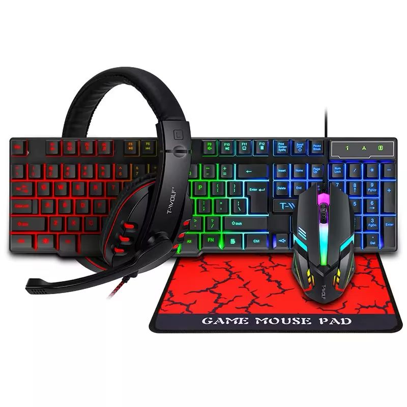 SET GAMER 4 PIEZAS