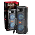 PARLANTE TORRE 6.5” BLUETOOTH CON MICRÓFONO INALÁMBRICO KTS-2360