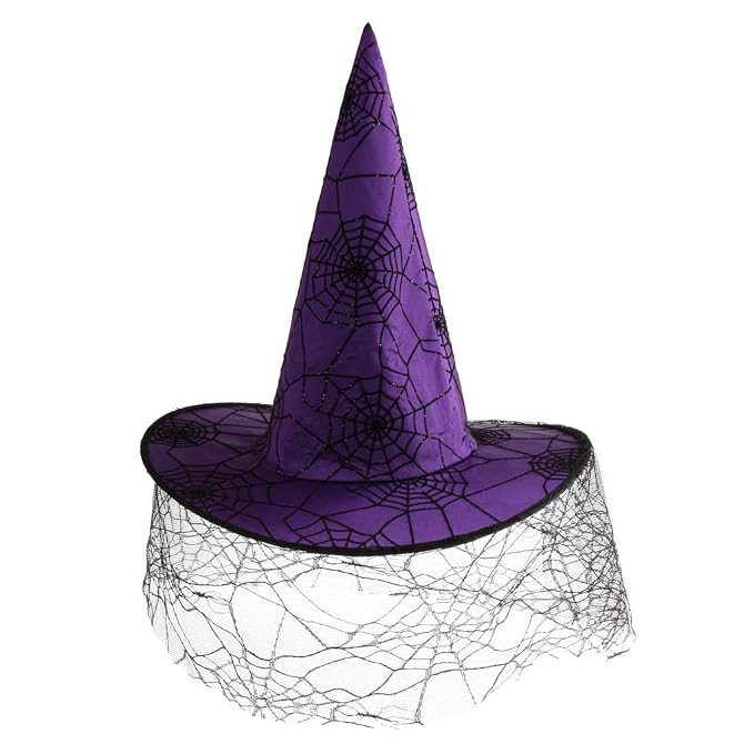 SOMBRERO DE HALLOWEEN BRUJA