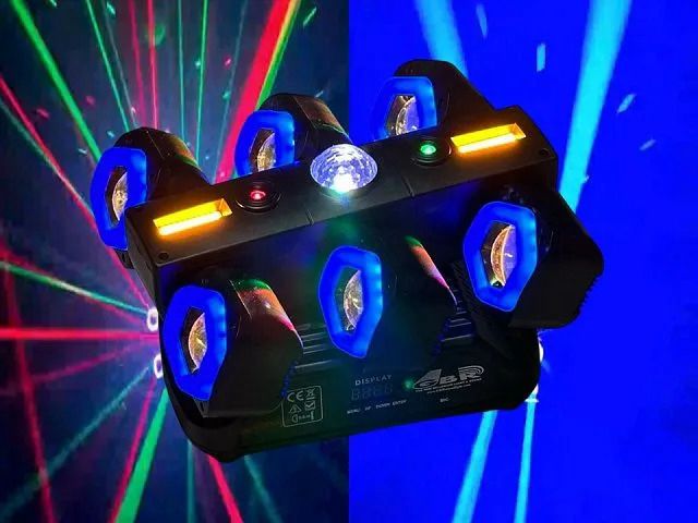 LUZ CABEZA MÓVIL LED DE 6 BRAZOS RSDS-022