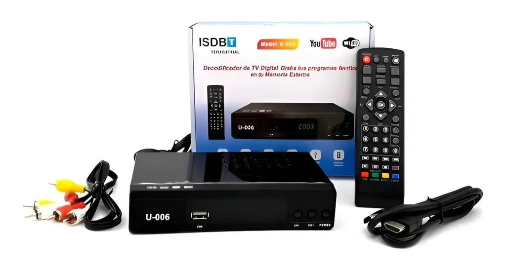 SINTONIZADOR DE TV DIGITAL MODELO U-006