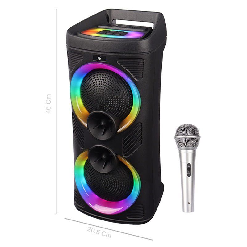 PARLANTE BLUETOOTH CON MICROFONO INALÁMBRICO MODELO KTS-1860