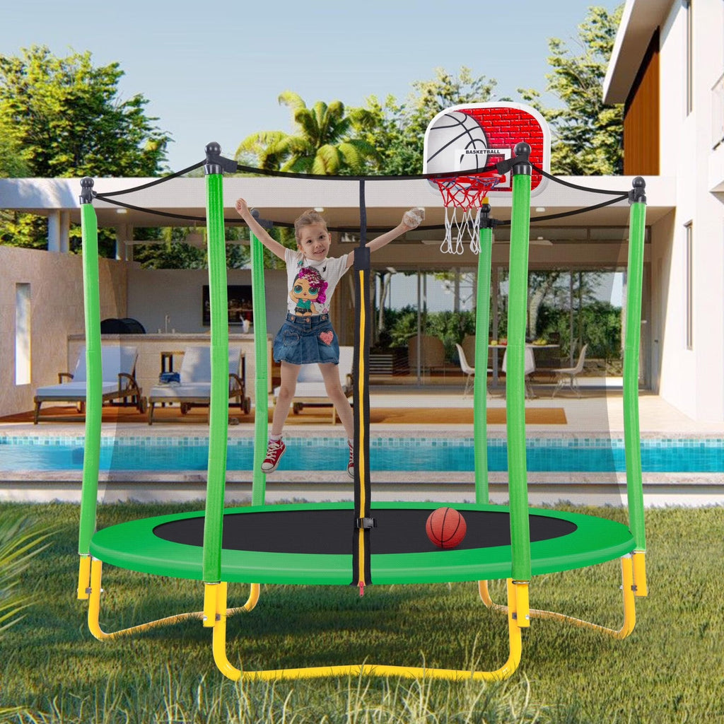 TRAMPOLÍN INFANTIL CON MALLA