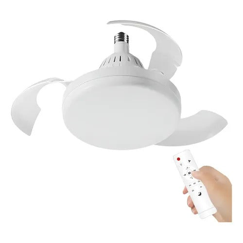 VENTILADOR LÁMPARA INVISIBLE LED