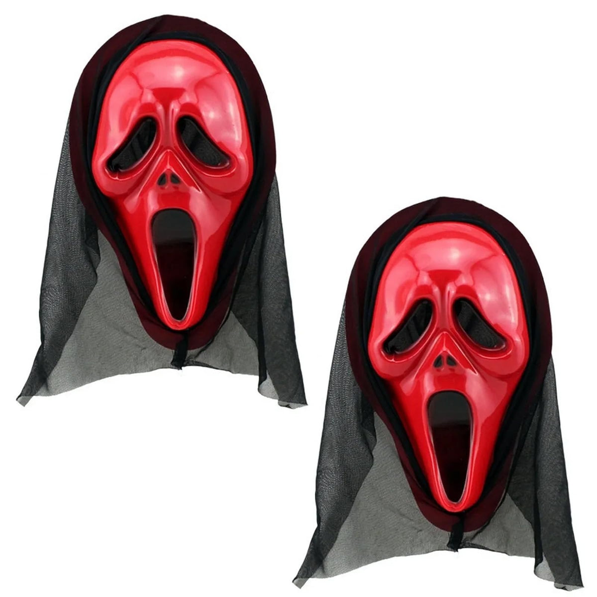 MÁSCARA DE SCREAM ROJA