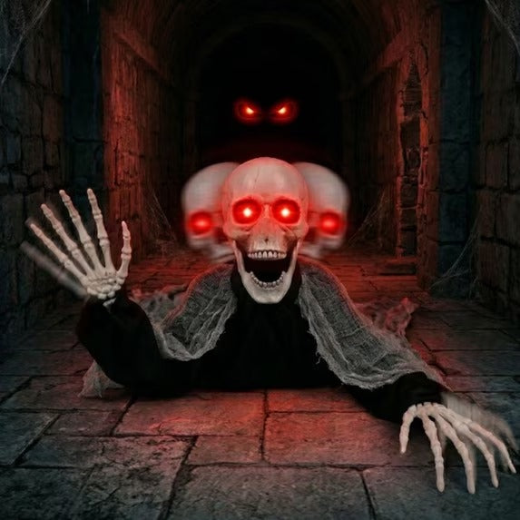 ESQUELETO RASTRERO PARA HALLOWEEN