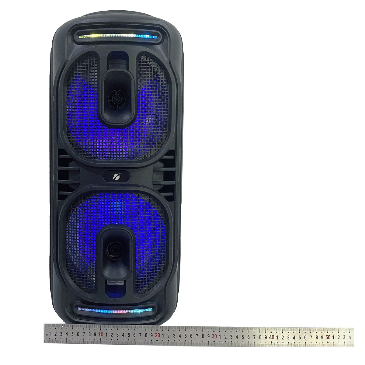 PARLANTE KTS-1819 CON MICRÓFONO DE 8X2