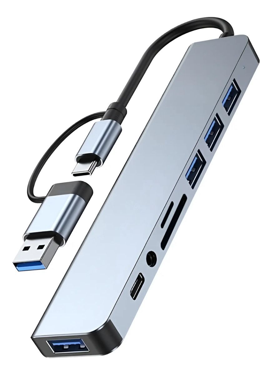 HUB USB 8 en 1 MODELO BYL-2218TU