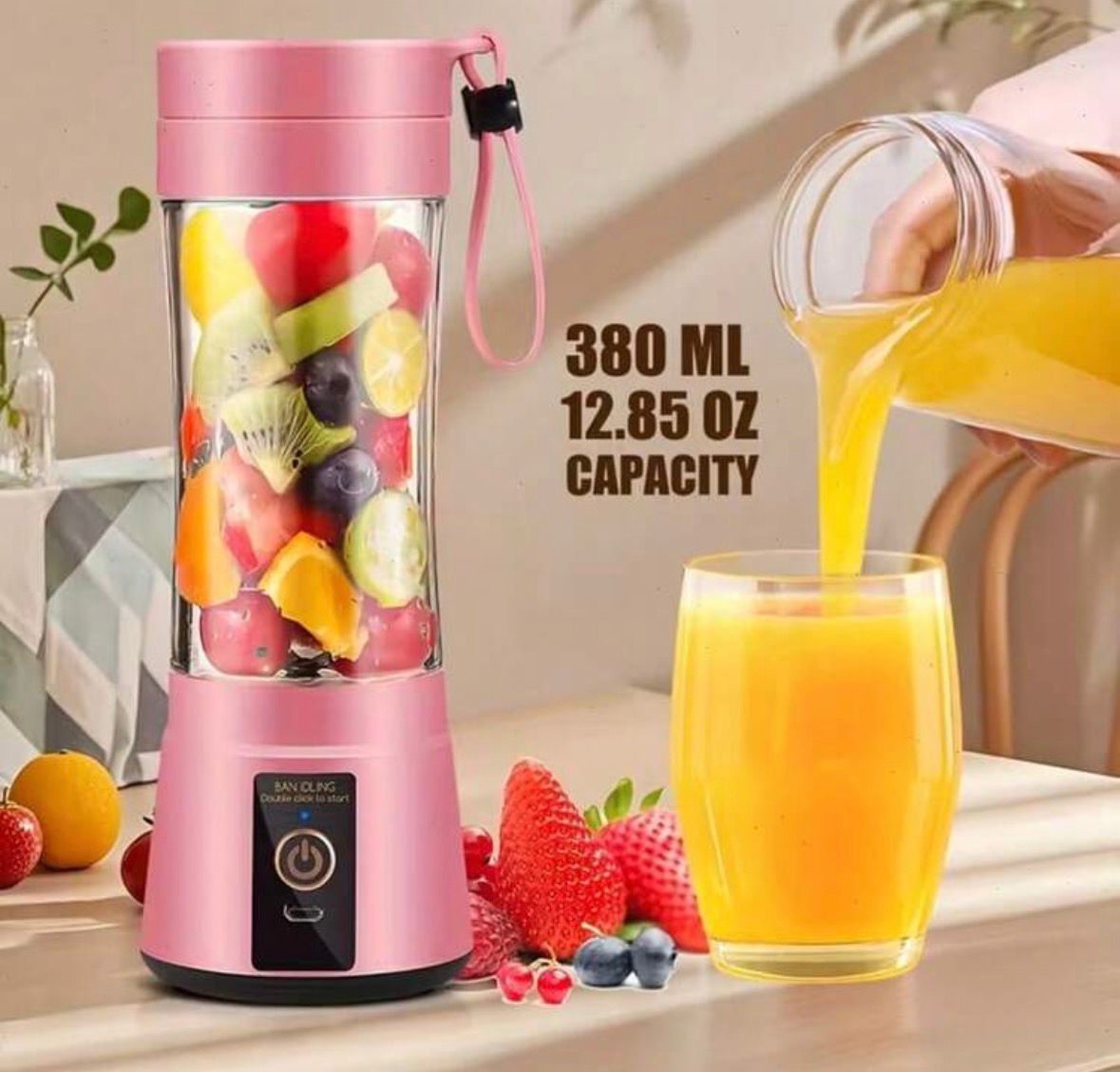 VASO LICUADOR PORTÁTIL