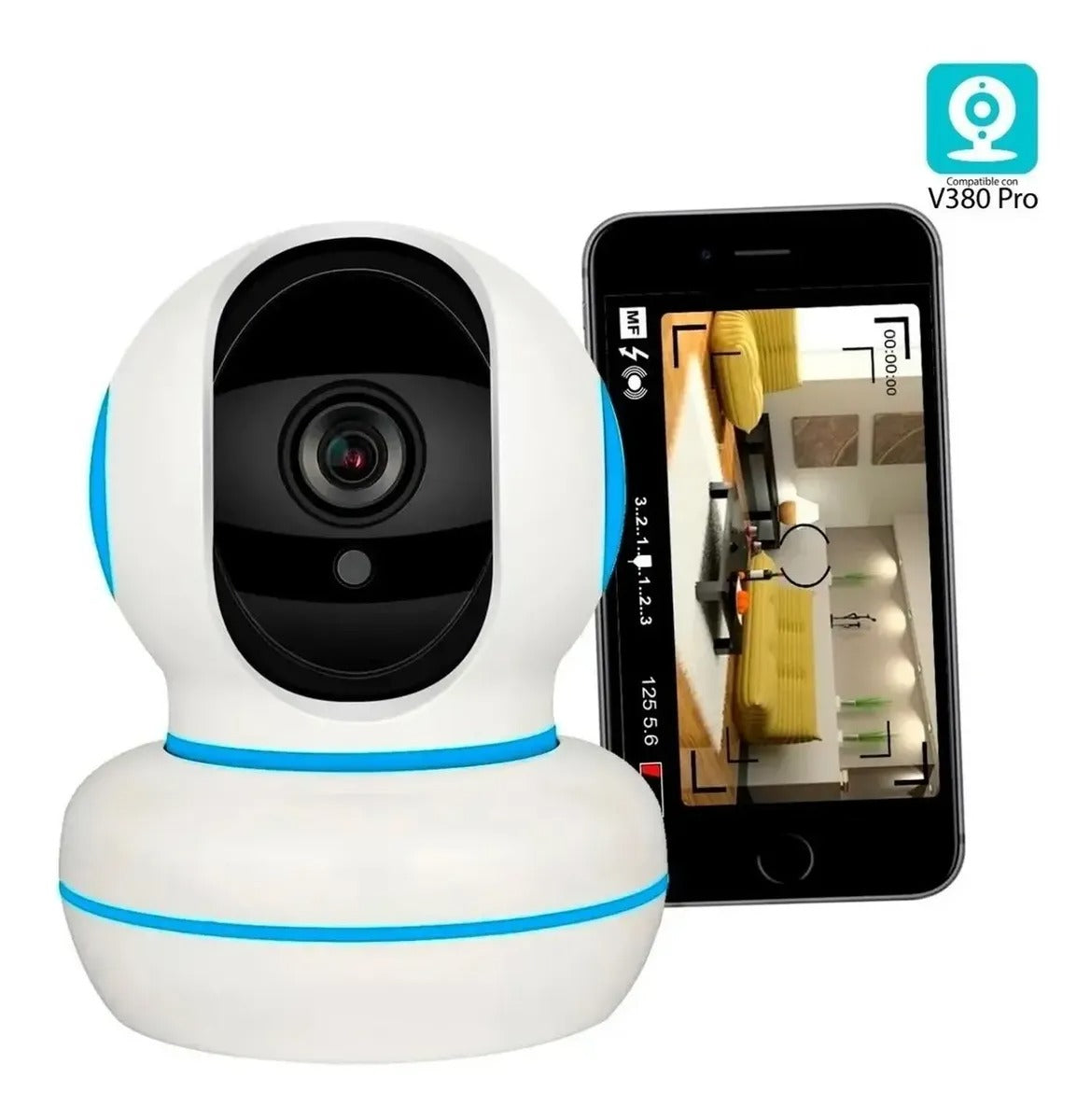 CÁMARA DE SEGURIDAD INTELIGENTE WIFI 268ZD-2MP