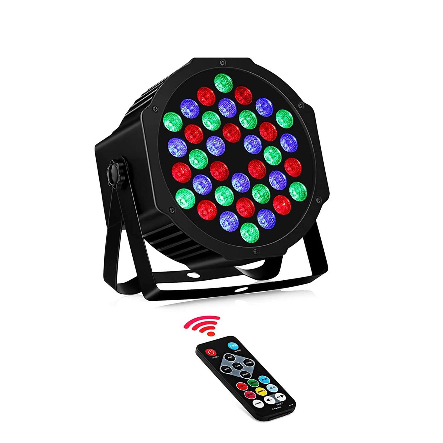 LUZ PROTÓN 18 LUCES LED RGB DMX P-18