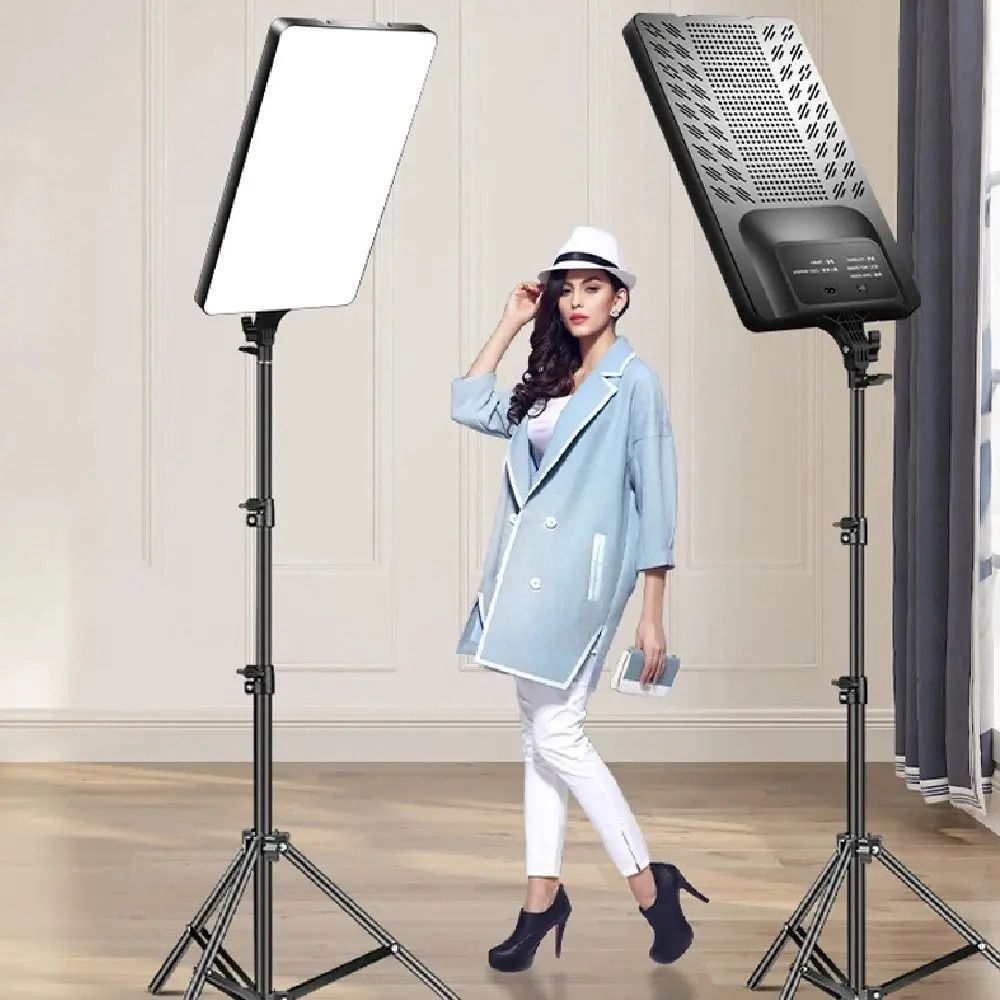 KIT DE PANEL LED + TRÍPODE PL-48