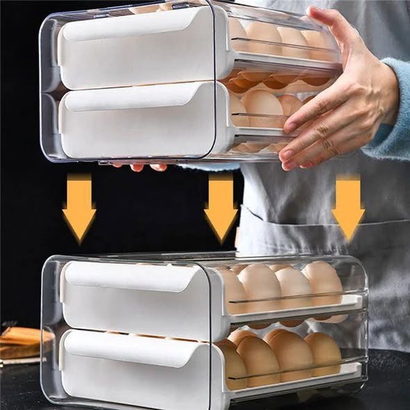 ORGANIZADOR DE HUEVOS TIPO GAVETA